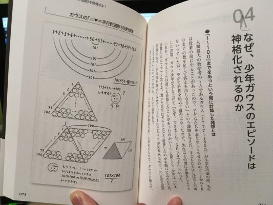 「なぜか惹かれるふしぎな数学」イラスト